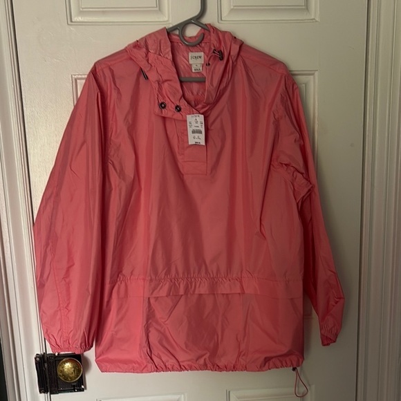 J. Crew Jackets & Blazers - J Crew Pink Anorak